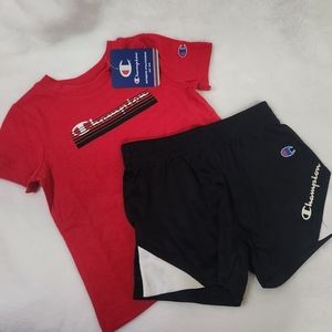 2 sets -12 month Champion Short set